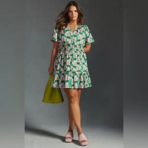 Anthropologie Maeve Somerset Short Dress 1X plus.